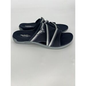 MERRELL District Muri Navy / Grey Slide Women's Comfort Sandal - US 9